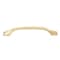 Gliderite Hardware 5-1/16 in. Center to Center Solid Twisted Bar Pull Champagne Gold 4841-128-CHPG-1 - alternate 1